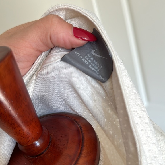 Vintage Nike rare white blue orange nylon polyester athletic jacket size XL - Picture 9 of 10